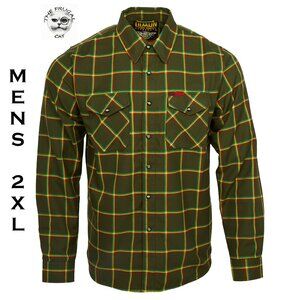 DIXXON X BLACK FLYS FLYSOULJAH Flannel Shirt - Collab - Men's 2XL